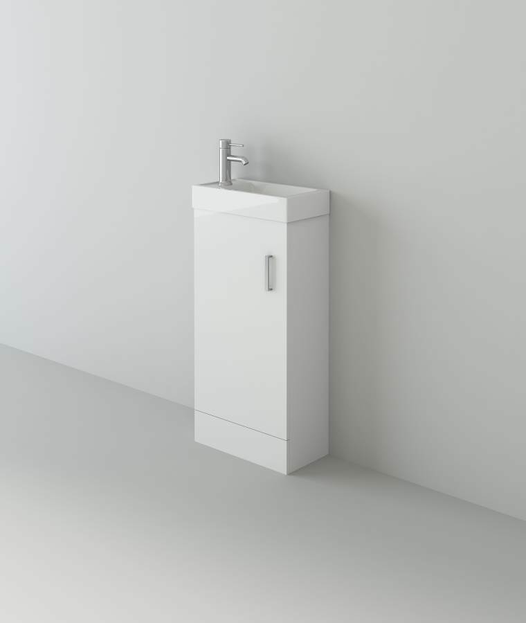 Mini 400 Unit and Basin - White (BB.MIN010)