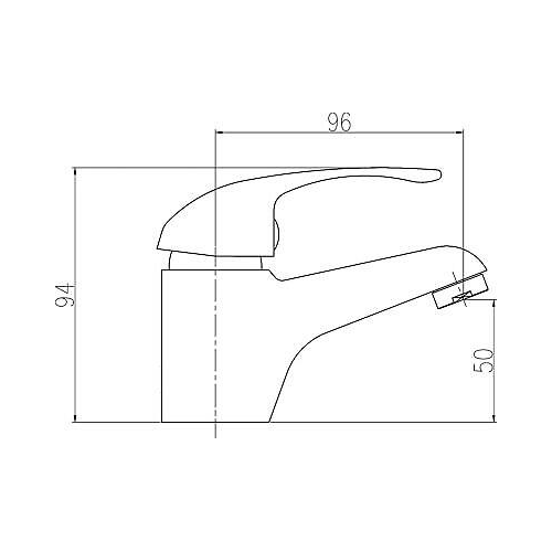 Linx 750mm Vanity Sink Cabinet Unit & Mono Basin Mixer Tap