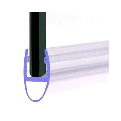 Bath Shower Screen Rubber Seal Strip Glass Thickness 4-6 and 8-10mm Gap 7-23mm