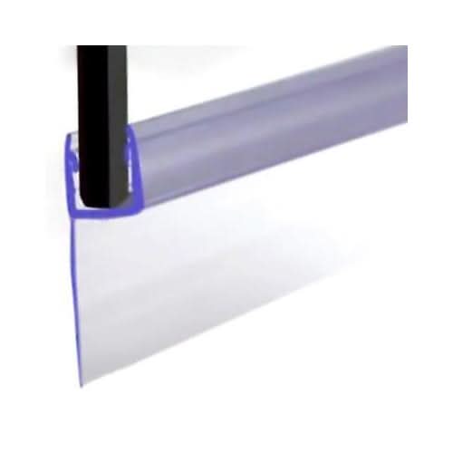 Bath Shower Screen Rubber Seal Strip Glass Thickness 4-6 and 8-10mm Gap 7-23mm