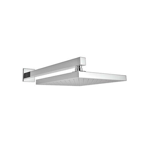 Square Fixed Head ABS 200x200 mm chrome