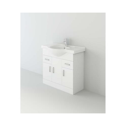 Desire Mars 850 Unit and basin - White (FLATPACK)