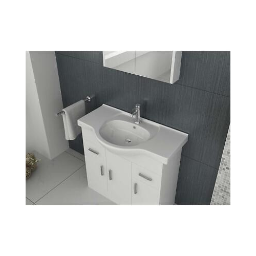 Desire Mars 850 Unit and basin - White (FLATPACK)