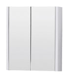 Bathroom Mirror Cabinet Cupboard 2 3 Doors Storage Wall Mounted Furniture White