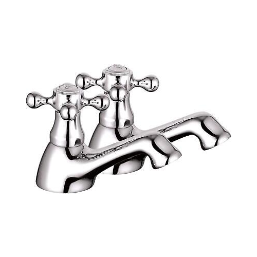 Traditional Basin taps pair