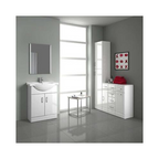 QUARTZ 650 BASIN UNIT HIGH GLOSS WHITE