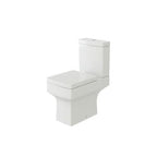 Belfort Ceramic Close Coupled Toilet - White