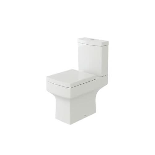 Belfort Ceramic Close Coupled Toilet - White