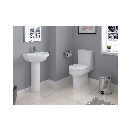 Rimini CC Pan, Cistern & Wrapover PP Seat