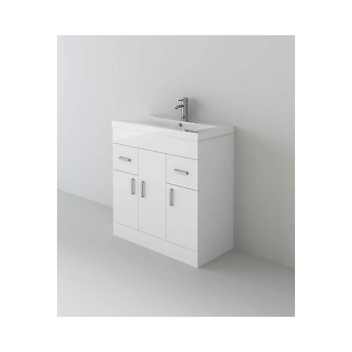 Sobek 1000mm Vanity Sink Unit & Waterfall Basin Mixer Tap