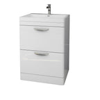 Apollo 2 Drawer Floorstanding Vanity With Basin