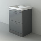 Apollo 2 Drawer Floorstanding Vanity With Basin