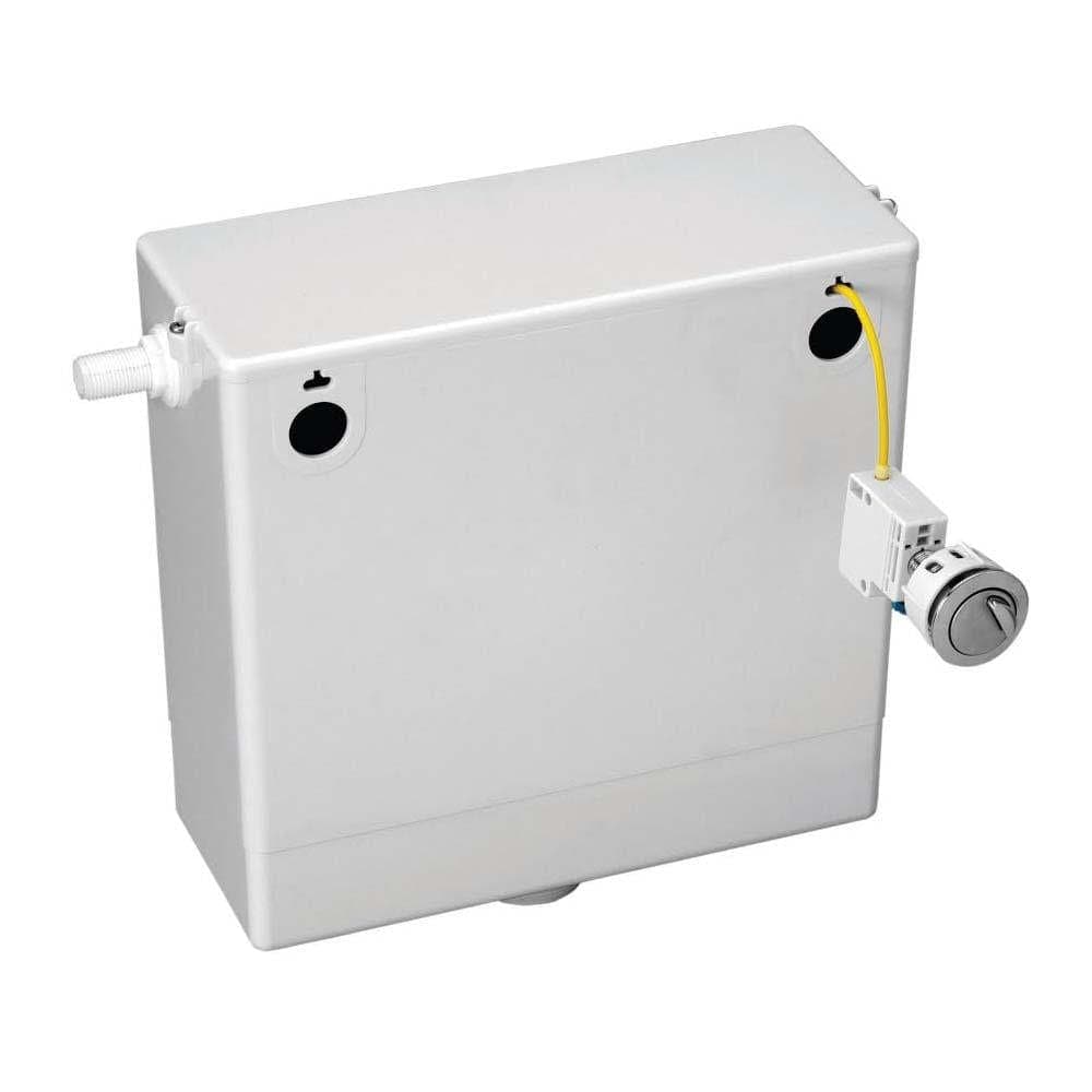 Pro Concealed Cistern with Chrome Dual Flush Push Button (WRAS Approved)