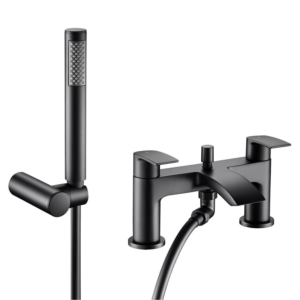 Carter Bath Shower Mixer - Matt Black