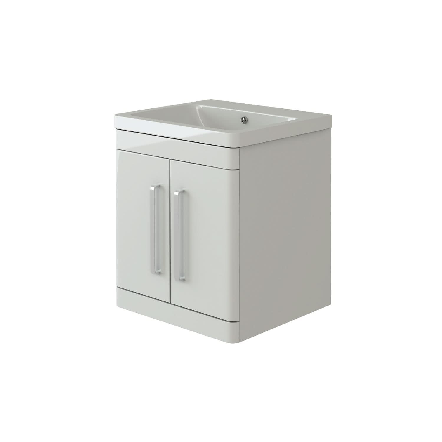 Orion 500 Wall hung 2 door unit and basin