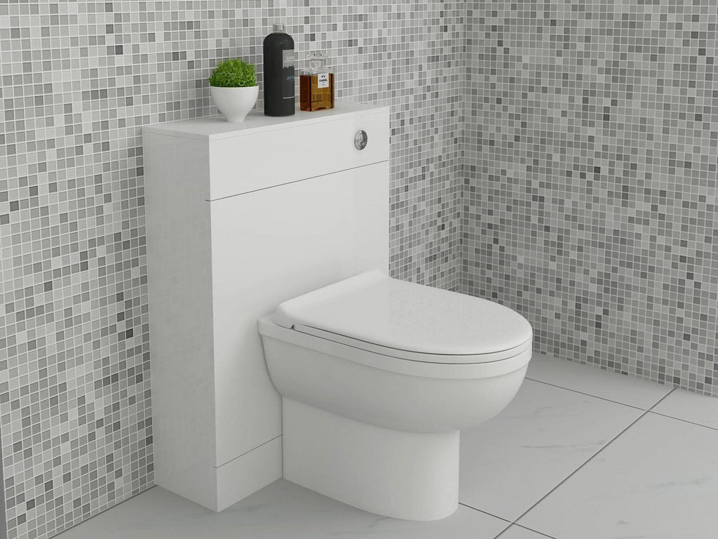 500x200mm Cloakroom WC - White