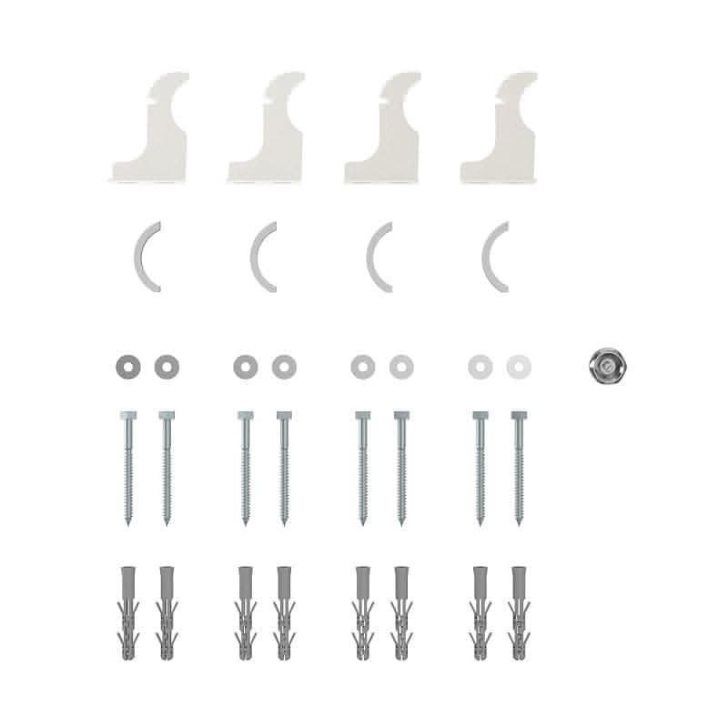 Regalia Standard Radiator Bracket Pack inc bleed valve