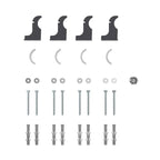 Regalia Standard Radiator Bracket Pack inc bleed valve