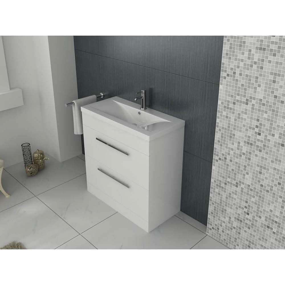 Desire Venus 800 Mid Edged Basin Unit -2 Storage Section