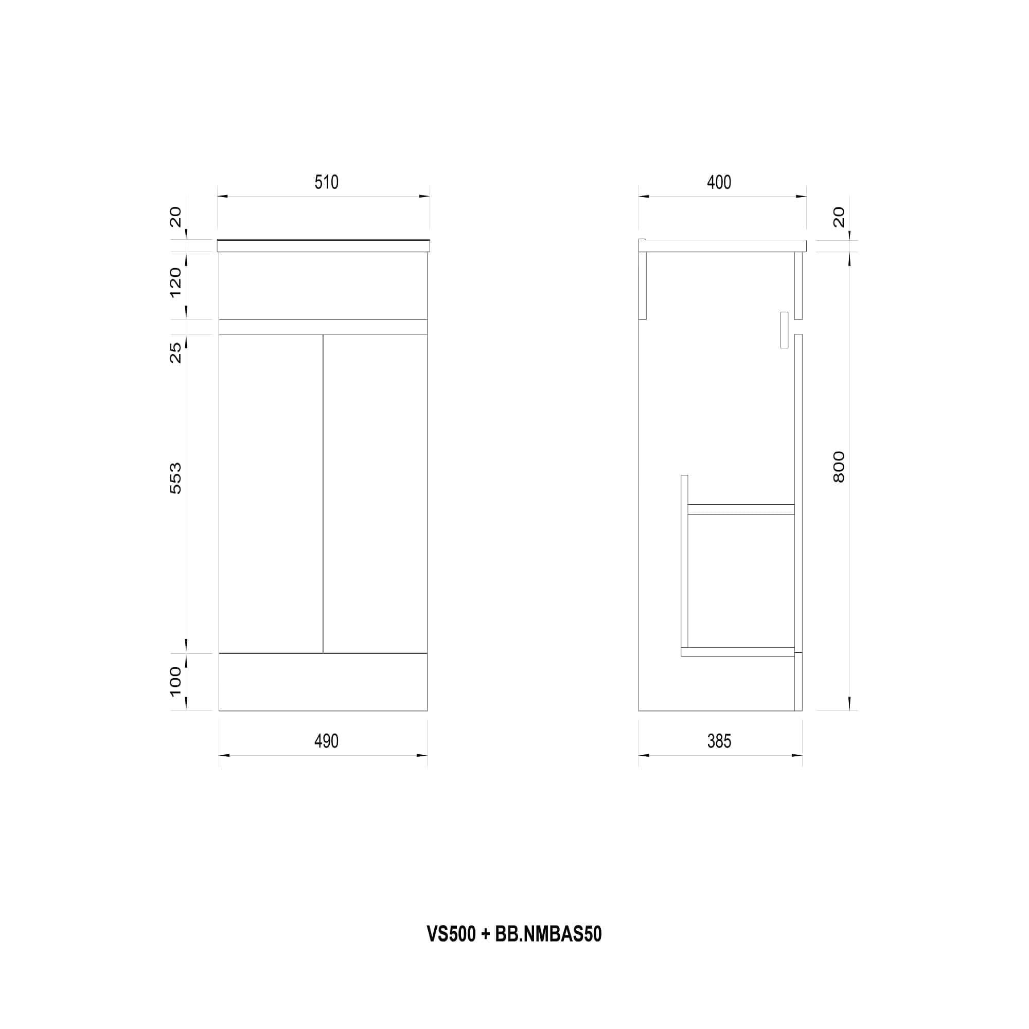 Venus Modern Bathroom Suite (Minimalist Basin)