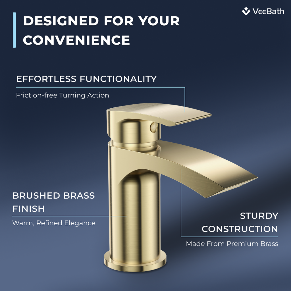 Carter Mono Basin Mixer Tap with Waste