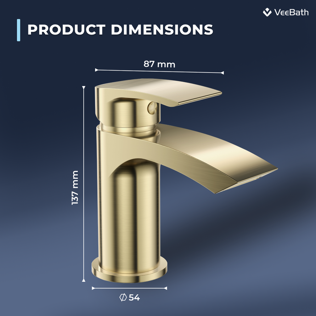 Carter Mono Basin Mixer Tap with Waste