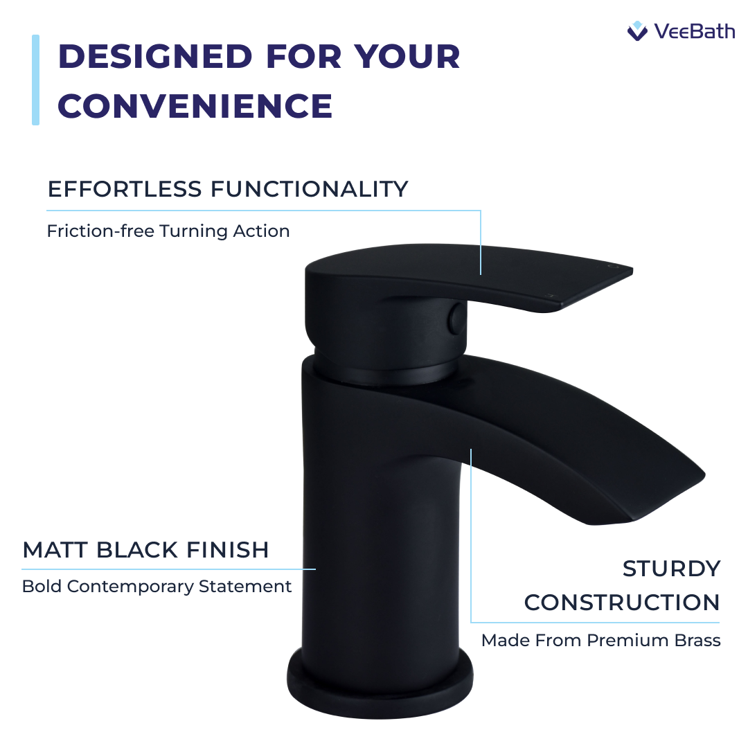 Carter Mono Basin Mixer Tap with Waste