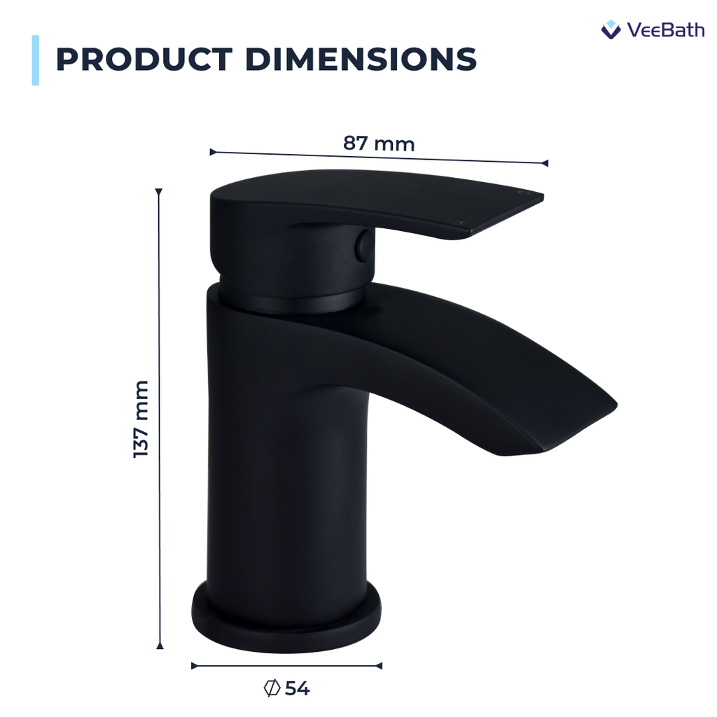 Carter Mono Basin Mixer Tap with Waste