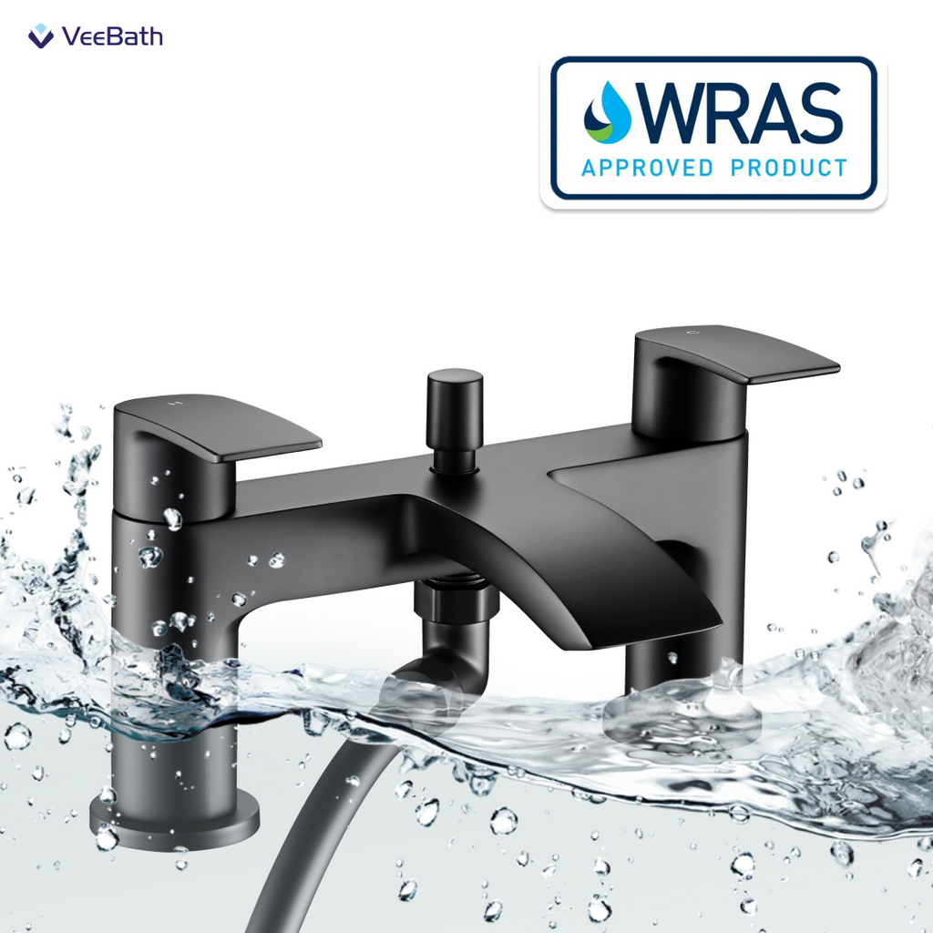 Carter Bath Shower Mixer - Matt Black