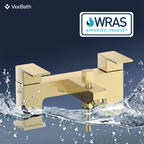 Munro Bath Shower Mixer Tap with Kit - Brushed Brass