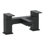 Munro Square Bath Filler Mixer Tap - Matt Black