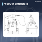 Regency bath Shower Mixer