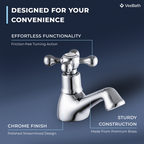 Traditional Basin taps pair