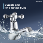 Traditional Basin taps pair