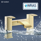 Trace Bath Filler Mixer Tap - Brushed Brass