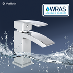 Trace Mono Basin Mixer inc. click waste chrome