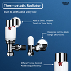 Princia Vertical Single Oval Panel Radiator White 1600 x 480mm + Angled Valve