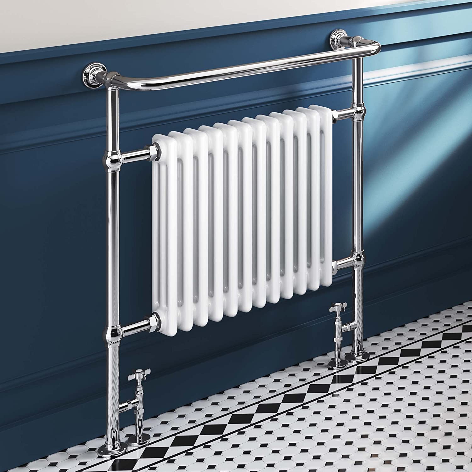 12 Column Traditional Vintage Heated Towel Rail Premium Bathroom Radiator