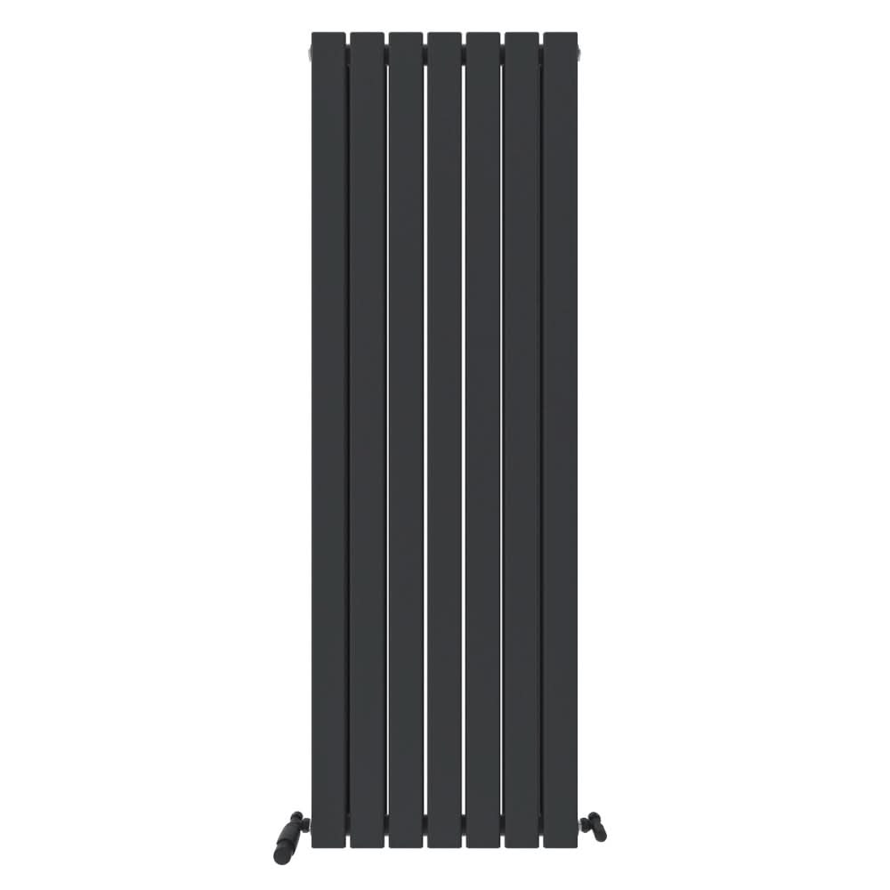 iBathUK Apex Vertical Double Panel Slim Flat Radiator, Designer Slim Radiator