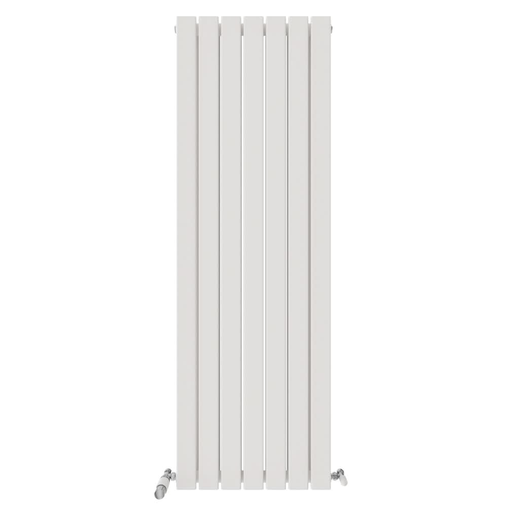 iBathUK Apex Vertical Double Panel Slim Flat Radiator, Designer Slim Radiator