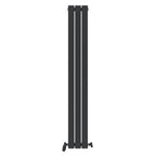 iBathUK Apex Vertical Single Panel Slim Flat Radiator, Designer Slim Radiator