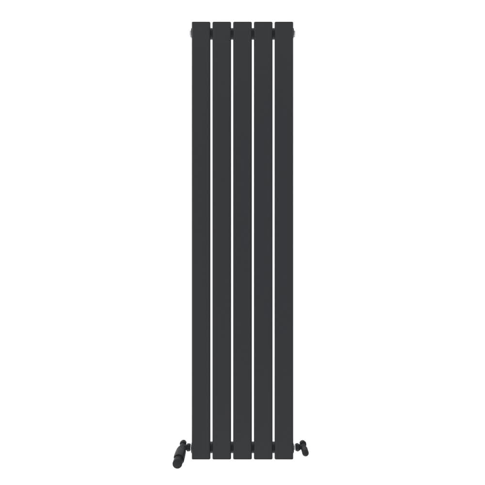 iBathUK Apex Vertical Single Panel Slim Flat Radiator, Designer Slim Radiator