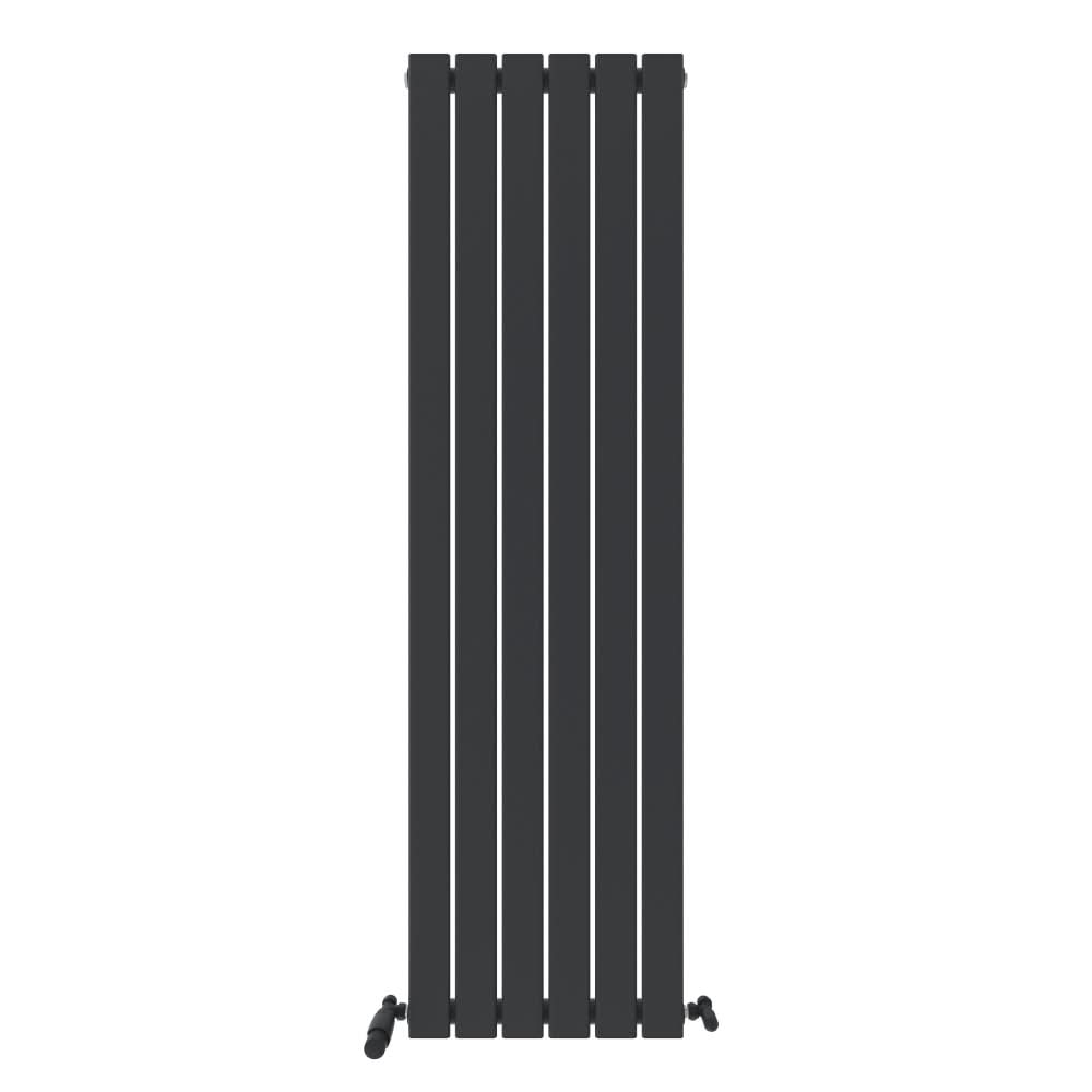 iBathUK Apex Vertical Single Panel Slim Flat Radiator, Designer Slim Radiator