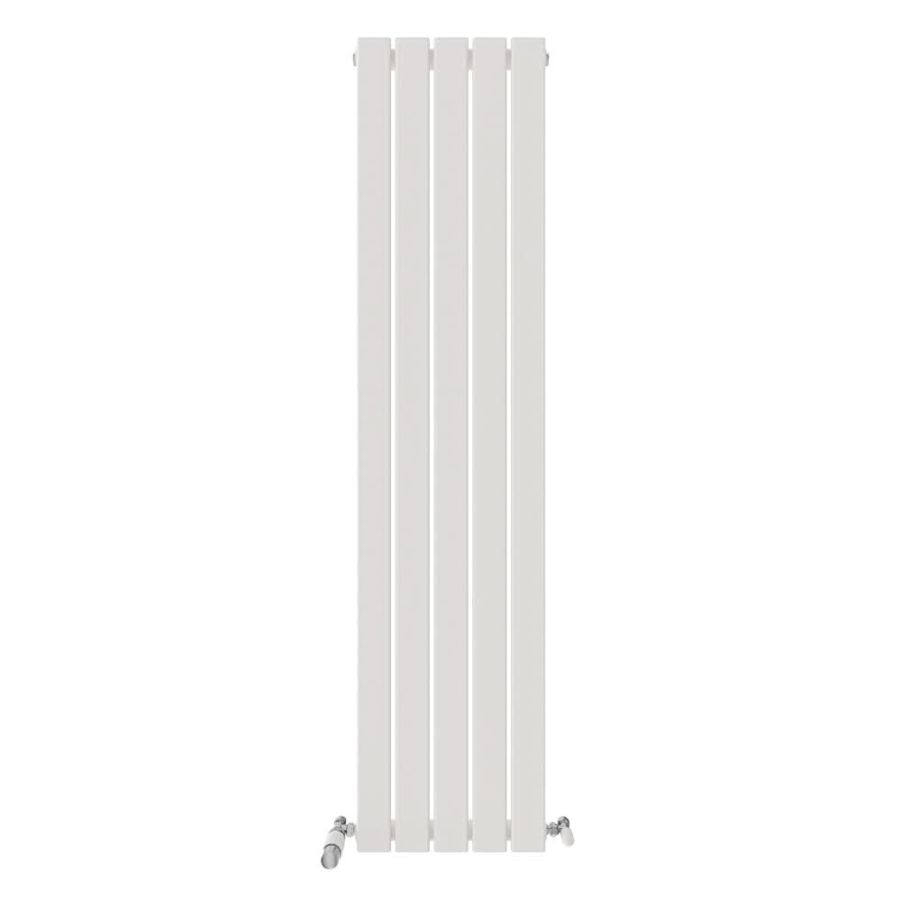 iBathUK Apex Vertical Single Panel Slim Flat Radiator, Designer Slim Radiator