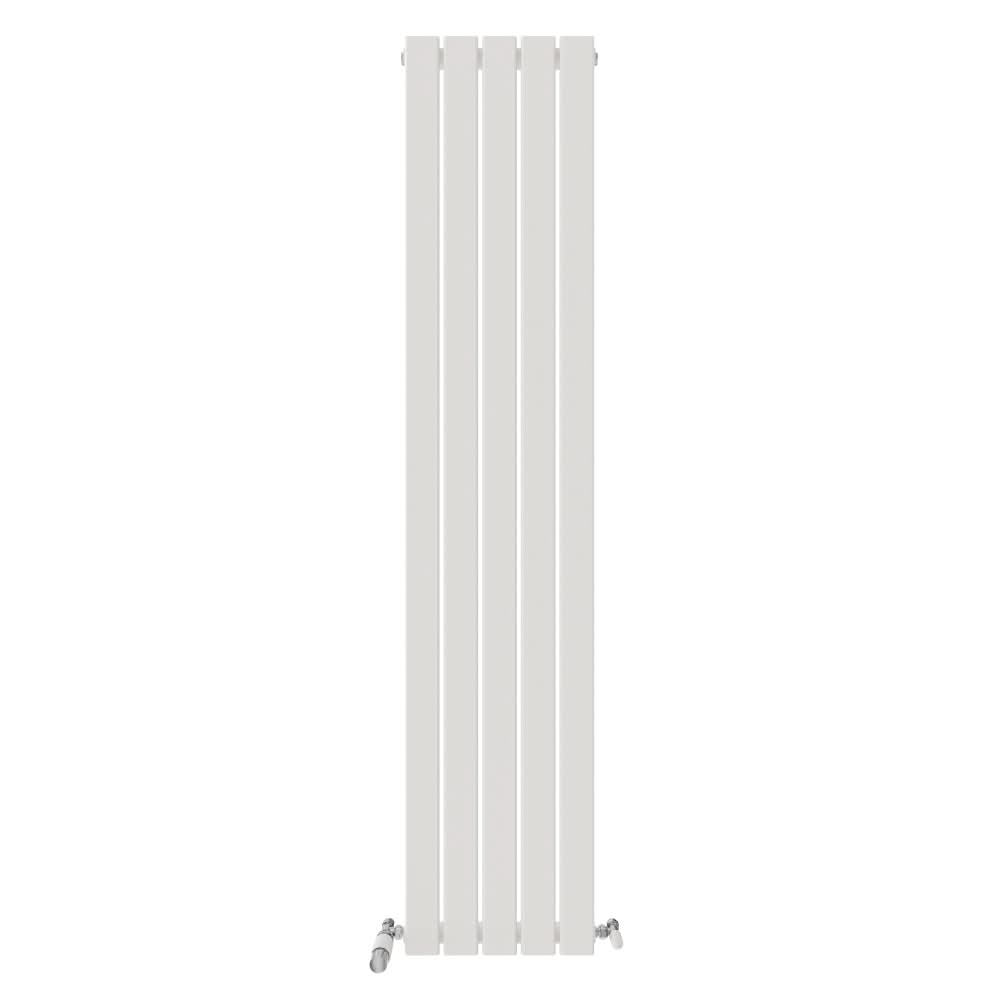 iBathUK Apex Vertical Single Slim Flat Panel Radiator, Designer Radiators, Slim Radiator