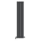 iBathUK Apex Vertical Double Panel Slim Flat Radiator, Designer Slim Radiator