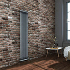Helena MKII Column Vertical Radiator - Raw Metal