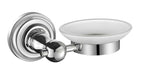 iBathUK Ardent Traditional Chrome Bathroom Accessory Set, 6 Piece Wall Mounted Kit with Classic Detailing for Timeless Elegance