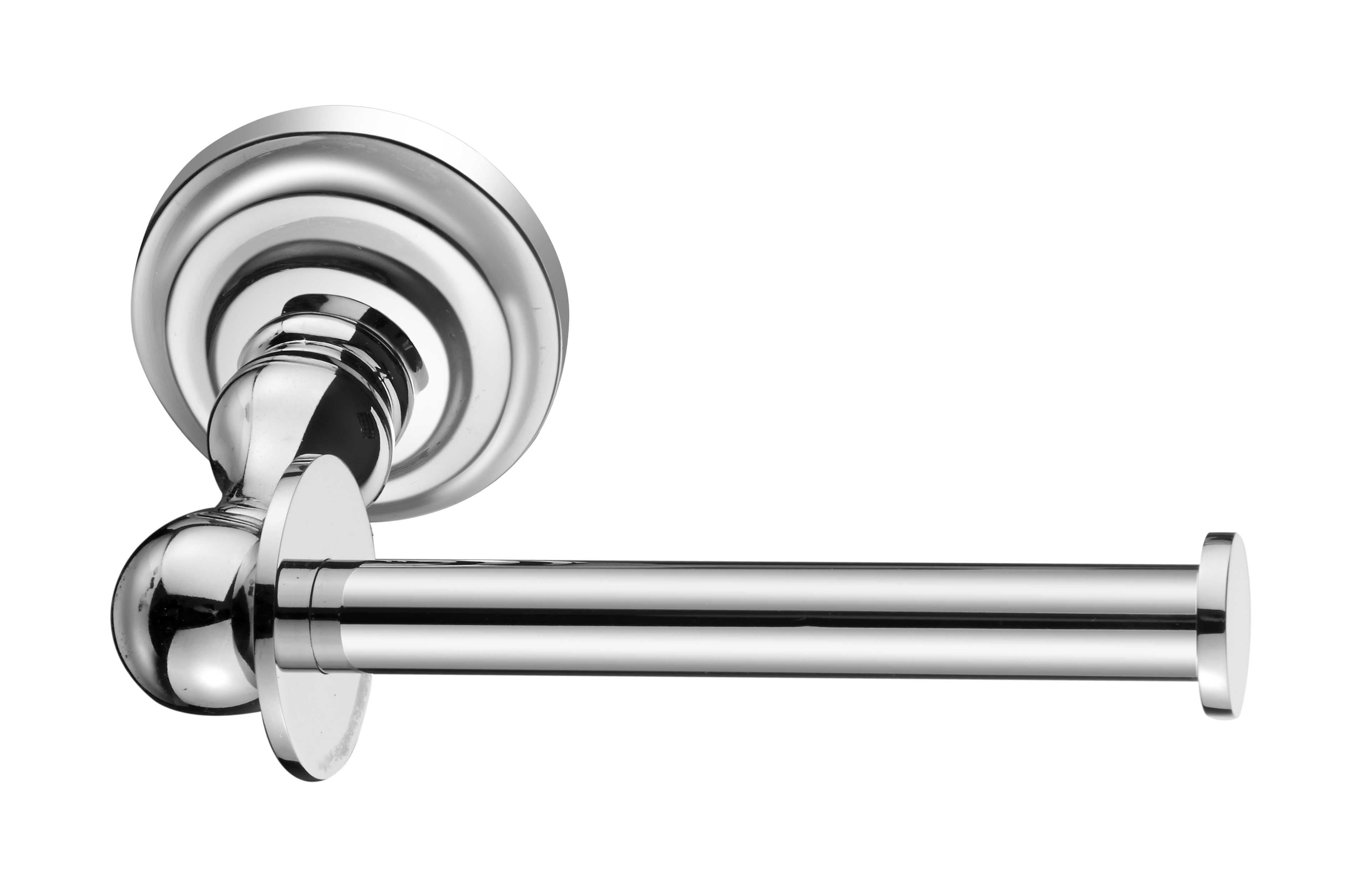 iBathUK Ardent Traditional Chrome Bathroom Accessory Set, 6 Piece Wall Mounted Kit with Classic Detailing for Timeless Elegance