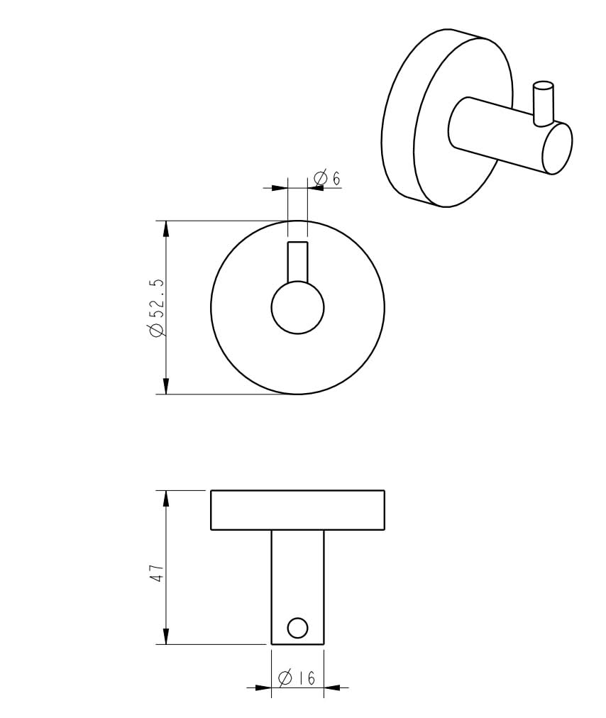 iBathUK Lumo Wall Mounted Bathroom Accessory Set, 6 Piece Complete Kit for Modern Bathrooms, Chrome